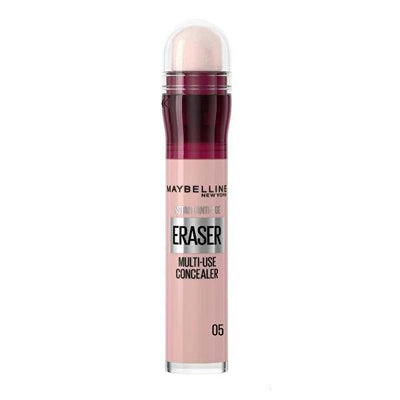 Maybelline Instant Anti-Age Eraser Concealer - High Coverage Anti-Aging Makeup for Flawless Skin