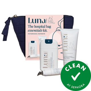 The Hospital Bag Essentials Kit - Postpartum Care Kit for New Mothers with Natural & Cruelty-Free Products Postpartum Care Kit - Natural & Cruelty-Free postpartum care kit, natural postpartum products, cruelty-free maternity products, vegan postpartum care, OBGYN-recommended postpartum products, new mom essentials, postpartum skin care, gentle postpartum products, cruelty-free cosmetics, vegan cosmetics, motherhood wash, postpartum soothing spray, nip and lip balm