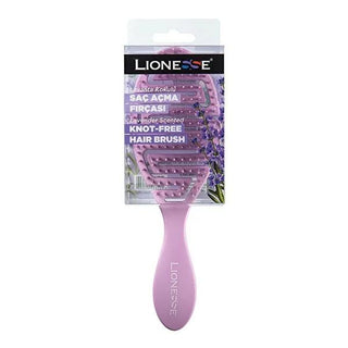 Lionesse Lavender Scented Hair Detangling Brush - Ergonomic, Antibacterial, Heat Resistant, & For All Hair Types Lionesse Lavender Hair Brush: Detangle Easily for All Hair Types hair detangling brush, lavender scented brush, ergonomic hair brush, antibacterial hair brush, heat resistant hair brush, durable hair brush, hair brush for all hair types, lavender fragrance hair brush, hair styling brush, hair brush, detangling brush, lavender brush, scented brush, ergonomic brush, antibacterial brush, heat resist