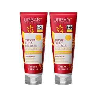 URBAN Care Sulfate-Free Shampoo for Curly & Wavy Hair - Hibiscus & Shea Butter, 2 x 250ml URBAN Care Sulfate-Free Shampoo for Curly Hair sulfate-free shampoo, curly hair care, wavy hair shampoo, hibiscus hair care, shea butter shampoo, natural hair care products, moisturizing shampoo, gentle shampoo, curly hair solution, wavy hair solution, hair care for dry hair, hair care for damaged hair, URBAN Care products