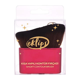 Eklips Contour Brush: Short Angled Makeup Brush for Flawless Face Sculpting - Achieve Natural, Smooth Definition Effortlessly Eklips Contour Brush: Achieve Flawless Face Sculpting Contour brush, Makeup brush, Contouring brush, Angled contour brush, Short contour brush, Face sculpting brush, Makeup application tool, Cosmetic brush, Best contour brush, Eklips contour brush, face brush, blush brush, makeup, cosmetics, beauty, face sculpting, contouring, makeup enthusiasts, defined facial features, precise make