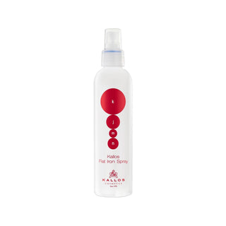 Kallos Cosmetics Heat Protective Hair Spray for Flat Irons - 200ml, Reduces Damage, Easy Styling Kallos Heat Protective Spray for Hair heat protective hair spray, flat iron spray, Kallos Cosmetics, hair care, heat styling protection, hair protection, styling spray, cosmetic spray, hair products, styling tools, hair health