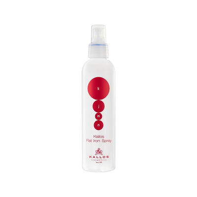 Kallos Cosmetics Heat Protective Hair Spray for Flat Irons - 200ml, Reduces Damage, Easy Styling
