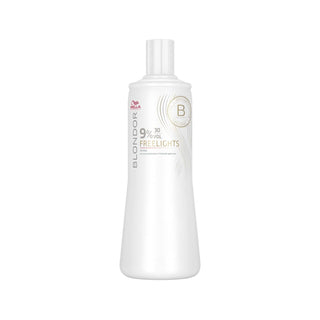 Wella Blondor Freelights %9 Oksidan 30 Volum 1000 ml - Professional Hair Bleaching Agent for Effective Lightening Wella Blondor Freelights %9 Oksidan - Professional Hair Bleaching Wella Blondor Freelights, Hair Bleaching Agent, Oksidan 30 Volum, Professional Hair Care, Hair Lightening Product, Wella, Professional hairstylists, Hair bleaching, Highlighting, Salon quality, Hair care, Beauty products