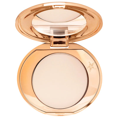 Mini Airbrush Flawless Finish Setting Powder by Charlotte Tilbury - Vegan, Gluten-Free, Cruelty-Free Makeup for Flawless