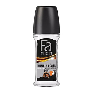 FA Roll On Invisible Power Men 50 ml - 72-Hour Men's Roll-On Deodorant for Invisible Sweat Protection FA Roll On Invisible Power Men - 72 Hour Deodorant men's roll-on deodorant, invisible deodorant, 72-hour sweat protection, anti-perspirant for men, odor protection for men, roll-on deodorant, men's grooming, personal care, long-lasting deodorant, sweat protection, body odor control, men's health, hygiene products
