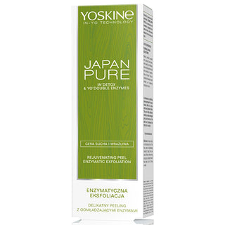 Yoskine Japan Pure Scrub: Duo-Enzyme Facial Exfoliating Peel for Wrinkle Reduction, Pore Minimizing & Skin Tone Evening -  Professional Smoothing Treatment Yoskine Pure Scrub: Enzyme Peel for Wrinkles & Glowing Skin Enzyme peel, Exfoliating scrub, Anti-wrinkle peel, Pore minimizing scrub, Skin tone evening treatment, Facial peel for wrinkles, Gentle exfoliating scrub, Yoskine Japan Pure Scrub, Smoothing facial peel, Professional enzyme peel, Facial Exfoliating Scrub, skin texture improvement, wrinkle reduct