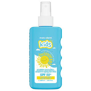 Maruderm SPF 50+ Sunscreen Spray for Kids - Sensitive Skin Protection, UVA/UVB, Pantenol, Vitamin E, Broad Spectrum - 200ml Maruderm SPF 50+ Kids Sunscreen Spray: Sensitive Skin, UVA/UVB Protection sunscreen for kids, sunscreen spray, SPF 50+ sunscreen, sensitive skin sunscreen, children's sunscreen, UVA UVB protection sunscreen, pantenol sunscreen, sun protection spray, kids sunscreen, baby sunscreen, best kids sunscreen, sunscreen for sensitive skin, gentle sunscreen, broad spectrum sunscreen, summer esse