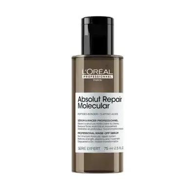 Loreal Professionnel Absolut Repair Molecular Serum: Deeply Repairs, Strengthens & Shines Damaged Hair | Professional Ha