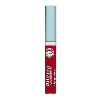 Alterra Organic Lip Gloss No.19 Red - Natural Shine & Moisturization, Natrue Certified, Microplastic-Free Alterra Organic Lip Gloss - Natural & Microplastic-Free organic lip gloss, natural lip care, microplastic-free cosmetics, Natrue certified lip gloss, dermatologically tested lip gloss, sustainable beauty products, eco-friendly cosmetics, lip moisturizer, natural shine lip gloss, shea butter lip care, vitamin E lip gloss