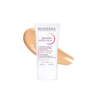 Bioderma Sensibio AR BB Cream SPF30 - Redness Relief for Sensitive Skin, Moisturizing BB Cream