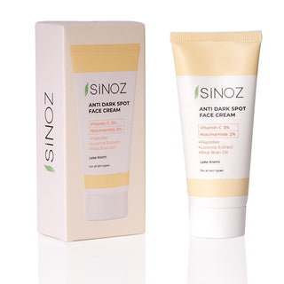 Sinoz: Advanced Skin Lightening Cream - Vitamin C & Niacinamide Dark Spot Corrector, Blemish Removal Skin Tone Evening, Radiant Complexion, 1.35 fl oz Sinoz Skin Lightening Cream - Dark Spot Corrector, Radiant Skin Sinoz Leke Kremi, skin lightening cream, blemish removal cream, skin tone evening cream, Vitamin C cream for dark spots, Niacinamide cream for hyperpigmentation, anti-blemish cream, skin brightening cream, dark spot corrector, dark spot removal, hyperpigmentation treatment, even skin tone, radian