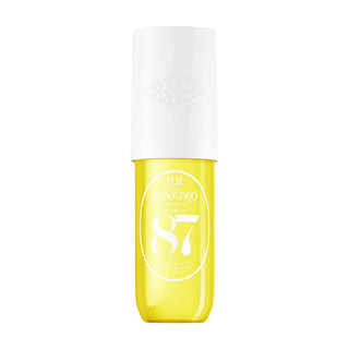 Sol de Janeiro Mini Cheirosa '87 Rio Radiance Hair & Body Perfume Mist | Tropical Beach Scent with Solar Tuberose, Coconut, Creamy Vanilla Sol de Janeiro Rio Radiance Mist - Summer Beach Scent perfume mist, hair and body mist, solar tuberose perfume, leite de coco fragrance, creamy vanilla mist, warm floral perfume, Rio Radiance perfume, Brazilian fragrance, summer scent, beach scent, fragrance, body mist, tropical scent, coconut scent, vanilla scent, floral fragrance, cheirosa, Sol de Janeiro, mini perfume