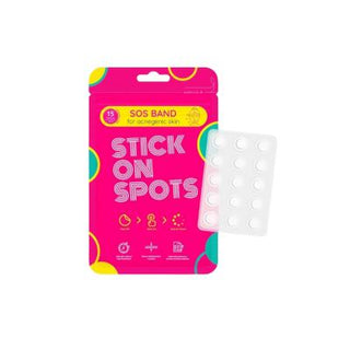 stick on spots acne patch pack of 15, acne patches for teens and young adults Stick On Spots Acne Patch - 15 Count | Pimple Treatment Stick On Spots Acne Patch - 15 Count acne-patch, stick-on-spots, pimple-treatment, teen-skincare, young-adult-products, blemish-care, hypoallergenic, invisible-patch, waterproof, ai-generated