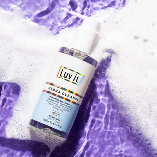 Luv it! Hydra Cleanse 200ml Facial Cleansing Gel - Moisturizing, Hypoallergenic, Paraben-Free Luv it! Hydra Cleanse Facial Cleansing Gel - Gentle, Moisturizing, Hypoallergenic facial cleansing gel, moisturizing face wash, hypoallergenic skincare, paraben-free cosmetics, natural face cleanser, hyaluronic acid skincare, gentle cleanser, sensitive skin care, skincare routine, daily cleanser, acne prevention, blackhead removal, skin hydration, soothing skincare