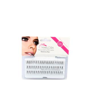 Maklora False Eyelashes - 60 Individual Lashes, 14 Strands, Medium Size for Natural Look & Customizable Application Maklora False Eyelashes - Natural Look & Customizable False Eyelashes, Maklora False Eyelashes, Individual False Eyelashes, Cosmetic Eyelash Enhancements, Beauty Accessories, Beauty Products, Cosmetics, Eyelash Enhancement, Makeup Tools, Makeup Accessories, Special Occasion Beauty, Everyday Beauty, Customizable False Eyelashes, Natural Looking Lashes, Volume Lashes, Thick Lashes