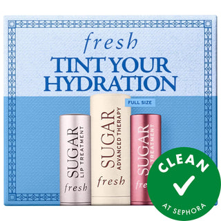 Fresh Beauty: Tint Your Hydration Lip Balm Set - Hydrating, Tinted Lip Care with Sugar, Hyaluronic Acid & Cranberry Seed Oil for Dry Lips Fresh Beauty Lip Balm Set: Hydrating & Tinted Lip Care lip balm set, hydrating lip balm, tinted lip balm, sugar lip balm, hyaluronic acid lip balm, cranberry seed oil lip balm, dry lip treatment, lip care set, lip balm, hydrating balm, tinted balm, sugar balm, hyaluronic acid balm, cranberry seed oil balm, dry lip care, lip care, lip hydration, lip color, lip treatment, m