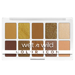 wet n wild color icon eyeshadow palette call me sunshine, close-up of wet n wild color icon eyeshadow palette, swatches of wet n wild eyeshadow shades Wet n Wild Color Icon Eyeshadow Palette - Call Me Sunshine | 10 Shades Wet n Wild Color Icon Eyeshadow Palette - Call Me Sunshine wet-n-wild, eyeshadow-palette, makeup, color-icon, beauty, 10-shades, call-me-sunshine, cosmetic, ai-generated, gift-idea