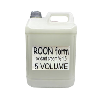 Roon Form %1.5 Oksidan Krem 5 Volume 5000 ml - Bulk Hair Bleach Developer & Color Activator for Professionals Roon Form %1.5 Oksidan Krem - Bulk Hair Developer Oksidan Krem, Hair Bleach Developer, Hair Color Activator, Bulk Hair Care, Professional Hair Products, Hair Coloring, Bleaching, Professional Hairstylists, Bulk Packaging, Cost-Effective Hair Care