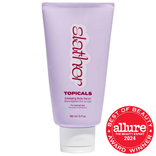 Slather Exfoliating Body Serum with Retinol and AHAs - Vegan, Cruelty-Free Body Moisturizer for Dry Skin Slather Exfoliating Body Serum - Vegan Retinol Moisturizer Exfoliating Body Serum, Retinol Body Moisturizer, AHAs Body Serum, Vegan Skincare, Cruelty-Free Body Care, Body Moisturizers, Dry Skin Solutions, Uneven Texture Fix, Blemish Control, Lightweight Moisturizer, Non-comedogenic Products, Recyclable Packaging, Skincare for Sensitive Skin, Body Serum for Dryness