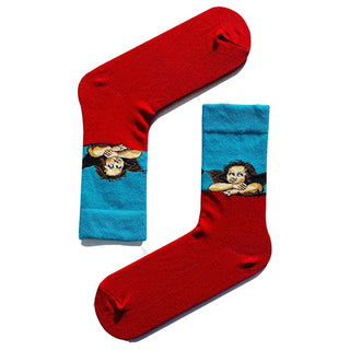 gratis-carnaval-socks-set-front-view, gratis-carnaval-socks-set-side-view, gratis-carnaval-socks-set-back-view, gratis-carnaval-socks-set-collection-view Gratis Carnaval 7-Piece Art Socks Set - Colorful Cotton Crew Socks for Women Carnaval Art Socks Set by Gratis carnaval-socks, art-socks-set, cotton-socks, crew-socks, womens-socks, fashion-accessories, colorful-socks, sock-collection, gift-ideas, ai-generated