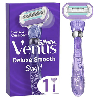 Gillette Venus Swirl Flexiball Women's Razor - Smooth Shaving for Sensitive Skin Gillette Venus Swirl Flexiball Razor for Women Women's Razor, Gillette Venus, Flexiball Technology, Smooth Shaving, Sensitive Skin, Women's Grooming, Personal Care, Shaving Essentials, Razors for Women, Ergonomic Handle, Moisturizing Strip, MicroFine Comb