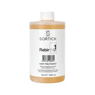 Sortick Rebirth No1 Hair Protective Care Liquid for Bleaching and Coloring - 500ml, Nourishes and Protects Hair Sortick Rebirth No1 Hair Protective Liquid - Nourishes & Protects hair care, protective hair treatment, hair bleach and dye protection, Sortick Rebirth No1, hair protective serum, hair nourishment, hair protection, bleaching and coloring hair care, healthy hair, vibrant hair