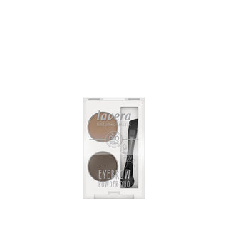 Lavera Eyebrow Powder Duo - Natural Cosmetics for Shaping & Defining Eyebrows Lavera Eyebrow Powder Duo - Natural Eyebrow Makeup eyebrow powder, natural cosmetics, Lavera, organic beauty products, eyebrow makeup, duo format, powder texture, natural ingredients, easy application, compact packaging, beauty essentials, makeup, grooming