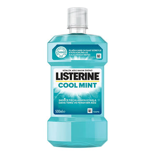 Listerine Cool Mint Antiseptic Mouthwash - Reduces Plaque, Freshens Breath - 16.9 fl oz Listerine Cool Mint Mouthwash - Reduce Plaque & Freshen Breath Listerine mouthwash, cool mint mouthwash, antiseptic mouthwash, oral hygiene products, plaque reduction, gingivitis prevention, fresh breath, oral care, mouthwash, Listerine Cool Mint, 16.9 fl oz, ethanol mouthwash, daily oral care