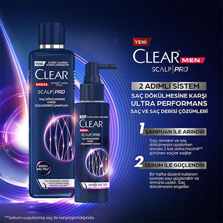 Clear Men Scalp Pro: Advanced Hair Growth Serum for Men - Clinically Proven Hair Loss Treatment - Strengthens & Thickens Hair for Increased Density Clear Men Hair Growth Serum: Thicken & Stop Hair Loss hair growth serum, hair loss treatment men, hair thinning serum, anti hair loss serum, men's hair growth products, hair density serum, scalp treatment for hair loss, Dynoxidil hair serum, hair strengthening serum, mens hair thickening products, hair growth, hair loss, thinning hair, scalp treatment, hair care