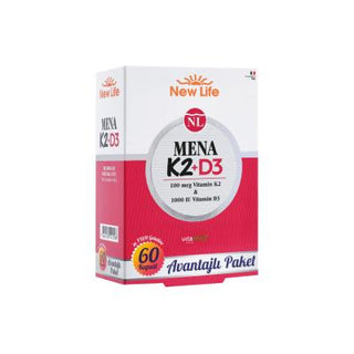 New Life Mena K2 + D3 Vitamin Supplement: Boost Bone Health & Immunity - Easy-Swallow Capsules, Gluten & Lactose-Free New Life K2 D3: Powerful Bone & Immune Support Vitamin Supplement Mena K2 D3 supplement, K2 vitamin, D3 vitamin, Vitamin supplement, Bone health supplement, Immune support vitamin, Menaquinone-7 supplement, MK-7 vitamin, Vitamin K2 D3 capsules, vitamin, supplements, bone health, immune support, Menaquinone-7, MK-7, Vitamin K2, Vitamin D3, gluten-free, lactose-free, health-conscious, overall 