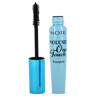 Note Volume One Touch Waterproof Mascara - Smudge-Proof, Volumizing, Long-Lasting Cosmetics for Active Lifestyles Note Waterproof Mascara - Smudge-Proof & Long-Lasting waterproof mascara, volumizing mascara, smudge-proof eye makeup, long-lasting cosmetics, ophthalmologically tested makeup, cosmetics for sensitive eyes, active lifestyle makeup, waterproof eye makeup, tear-proof mascara, creamy mascara, hourglass brush mascara