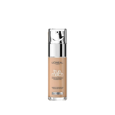 Loreal Paris True Match Foundation Makeup with Skincare Benefits - 3W Warm Undertone