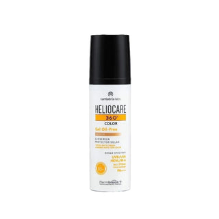 Heliocare 360 Oil-Free Sunscreen Gel SPF50+ for Oily Skin - Bronze Tone, 1.69 fl oz Heliocare 360 Oil-Free SPF50+ Sunscreen Gel - Bronze Oil-free sunscreen, SPF50+ sunscreen gel, Sunscreen for oily skin, Colored sunscreen, Heliocare 360, Bronze tone sunscreen, Non-greasy sunscreen, Daily sun protection, Outdoor sunscreen, Dermatologically tested sunscreen, Advanced sun protection