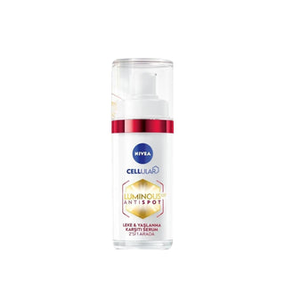 Nivea Luminious630 Anti-Aging Serum - Reduces Age Spots & Wrinkles, 30ml Nivea Luminious630 Anti-Aging Serum - Reduce Age Spots & Wrinkles Nivea Luminious630, Anti-Aging Serum, Age Spot Treatment, Wrinkle Reduction, Skincare Routine, Skincare, Anti-Aging, Serum, Face Care, Beauty Products, Dermatologically Tested, Sensitive Skin Friendly, Cosmetic, Gift for Her