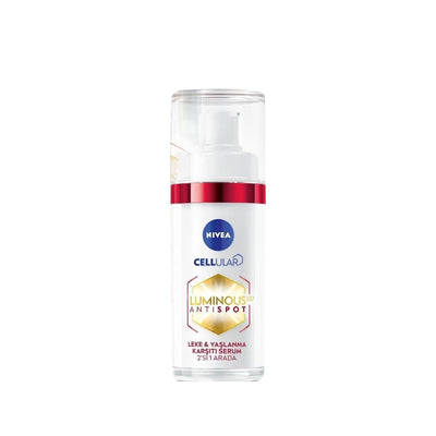 Nivea Luminious630 Anti-Aging Serum - Reduces Age Spots & Wrinkles, 30ml
