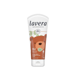 Lavera Baby Kinder: Gentle & Natural 2-in-1 Baby Wash & Shampoo - Organic Cleanser for Sensitive Skin, 200 ml Lavera Baby: Gentle Baby Wash & Shampoo - Natural & Organic baby wash, baby shampoo, gentle baby cleanser, natural baby wash, organic baby shampoo, baby bath products, sensitive skin baby wash, baby hair wash, Lavera baby, Bebek Duş Losyonu ve Şampuan, baby soap, infant wash, toddler shampoo, natural skincare, organic skincare, plant-based baby care, gentle formula, tear-free, hypoallergenic, baby b