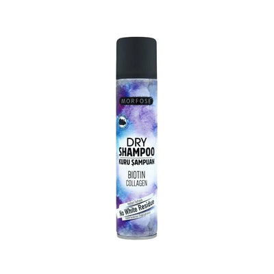 Morfose Dry Shampoo for Dark Hair - 200ml, Convenient Waterless Hair Refreshment, Prevents Visible Residue, Morfose Bran