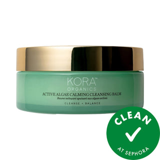 Active Algae Calming Cleansing Balm - Gentle Makeup Removal for Sensitive Skin, Vegan & Cruelty-Free Active Algae Calming Cleansing Balm - Vegan, Cruelty-Free Skincare facial cleansing balm, makeup removal, vegan skincare, gluten-free skincare, cruelty-free skincare, gentle exfoliation, sensitive skin care, skincare for redness and acne, eco-friendly skincare, sustainable skincare, recyclable packaging, cleansing balm, skincare routine, natural skincare