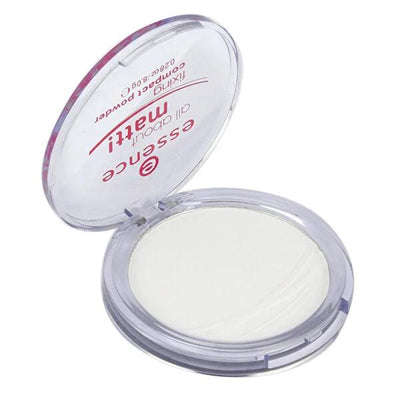 Essence Matt Fixing Compact Face Powder - Long Lasting Oil Control, Smooth Matte Finish - Perfect for Oily Skin & Makeup