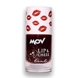 MOV Cherry Red Lip and Cheek Tint: Long-Lasting, Highly Pigmented, Natural Looking Color for Lips & Cheeks MOV Cherry Red Lip & Cheek Tint: Long-Lasting Natural Color lip and cheek tint, cherry red lip tint, long lasting lip tint, highly pigmented blush, natural looking lip color, easy to apply lip and cheek tint, red cream blush, multi-use makeup, tinted lip stain, cherry red makeup, lip tint, cheek tint, cherry red blush, long lasting blush, highly pigmented lip tint, natural lip color, easy to apply blus