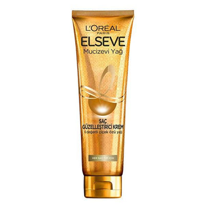 Elseve: Nourishing Hair Beautifying Cream - Flower Oil Infusion for Softness, Shine & Effortless Styling | Dry & Dull Ha
