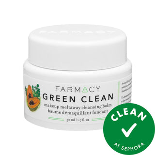 Farmacy Mini Green Clean Makeup Meltaway Cleansing Balm: Gentle, Hydrating & Vegan Makeup Remover – Removes 99% of Makeup, Cruelty-Free, Natural Cleanser Farmacy Green Clean: Gentle Makeup Remover & Hydrating Cleanser makeup remover, cleansing balm, vegan cleanser, cruelty-free makeup remover, hydrating cleanser, gentle makeup remover, farmacy green clean, skin cleansing balm, makeup meltaway balm, natural makeup remover, makeup removal, facial cleanser, vegan beauty, cruelty-free beauty, hydrating skincare
