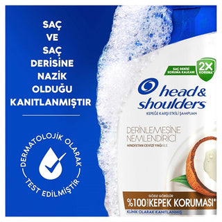 head and shoulders coconut oil shampoo bottle, head and shoulders anti-dandruff shampoo with coconut oil Head & Shoulders Coconut Oil Deeply Moisturizing Anti-Dandruff Shampoo - Gentle Care for Healthy Hair | 11.2 fl oz Head & Shoulders Coconut Oil Shampoo | Anti-Dandruff Formula head-and-shoulders, coconut-oil, anti-dandruff, moisturizing-shampoo, hair-care, scalp-care, dandruff-relief, hydration, hair-nourishment, ai-generated
