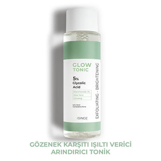 Sinoz Glow Tonik: Glycolic Acid Facial Toner for Exfoliating, Brightening & Pore Minimizing - Aloe Vera, Ginseng, Niacinamide - Radiant Skin Sinoz Glycolic Acid Toner: Exfoliate, Brighten & Minimize Pores glycolic acid toner, pore minimizing toner, exfoliating facial toner, aloe vera skin toner, ginseng toner for face, niacinamide toner, glow tonik, skin brightening toner, toner for oily skin, toner for sensitive skin, facial toner, glycolic acid, aloe vera, ginseng, niacinamide, pore tightening, exfoliatin