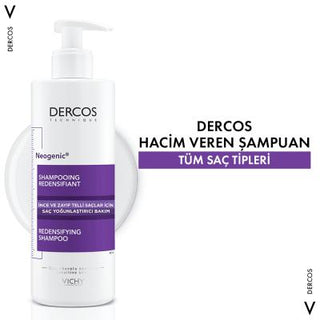 Vichy Dercos Neogenic: Hair Thickening Shampoo for Hair Loss & Density | Volumizing, Paraben-Free, Hypoallergenic, Dermatologist Tested Vichy Neogenic Hair Thickening Shampoo | For Hair Loss & Density hair thickening shampoo, hair loss shampoo, hair density shampoo, Vichy Dercos Neogenic, shampoo for thinning hair, paraben free shampoo, hypoallergenic shampoo, hair growth shampoo, shampoo for hair loss, hair volumizing shampoo, hair loss, thinning hair, hair density, hair volume, Stemoxydine, Amino complex,
