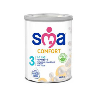 SMA Baby Formula SMA Comfort 3 Numara 1-3 Yaş Bebek Sütü 400 Gr - Toddler Nutrition, Comfort Formula for Digestive Comfort SMA Comfort 3 Baby Formula for Toddlers - Nutritional Support Baby Formula, SMA Comfort 3, Toddler Nutrition, Infant Formula, 1-3 Years Old Baby Food, Comfort Formula, Digestive Comfort, SMA Brand, Nutritional Support, Toddler Health, Infant Nutrition, Baby Food, Formula for Toddlers, Sensitive Baby Formula