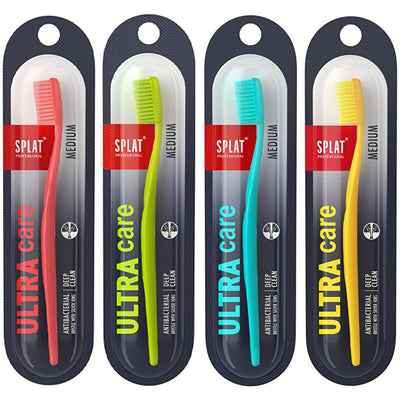 Splat Professional Ultra Care Electric Toothbrush - Advanced Oral Care with Ultra-Fine Bristles & Antibacterial Properti