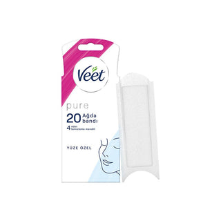 Veet Pure Facial Wax Strips for Sensitive Skin - Hypoallergenic Hair Removal for Face, Easy-Gelwax Technology, 20 Strips & 4 Wipes Veet Pure Facial Wax Strips - Hypoallergenic Hair Removal Facial wax strips, Hypoallergenic hair removal, Sensitive skin waxing, Easy hair removal for face, Veet Pure facial wax strips, Facial hair removal, Wax strips for sensitive skin, Hair removal for face, Hypoallergenic wax strips, Easy-Gelwax technology, Smooth skin, Hair-free skin, Beauty products for women, Skincare, Hai