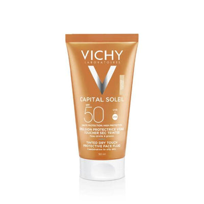 Vichy Vichy Capital Ideal Soleil BB Tinted Emulsion SPF50 Sunscreen - Waterproof, Hypoallergenic 50ml